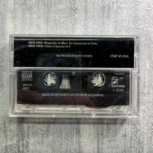 Time Life Music Great Composers Gershwin Cassette Tape Sealed New - Picture 2 of 2